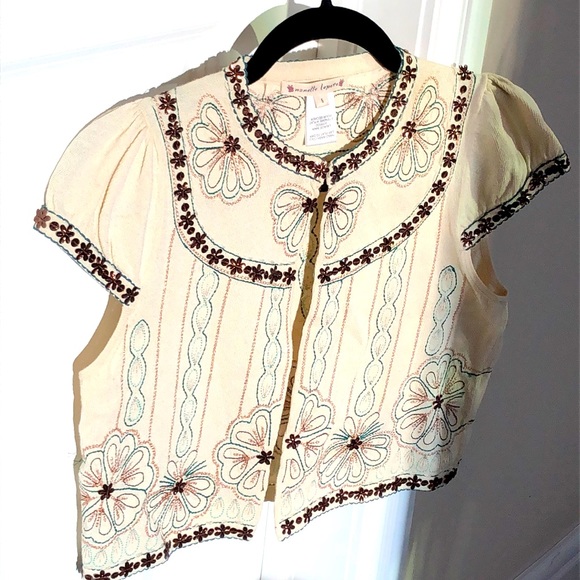 ✨HOST PICK✨Nanette Lepore delicate bolero/shrug - Picture 6 of 7